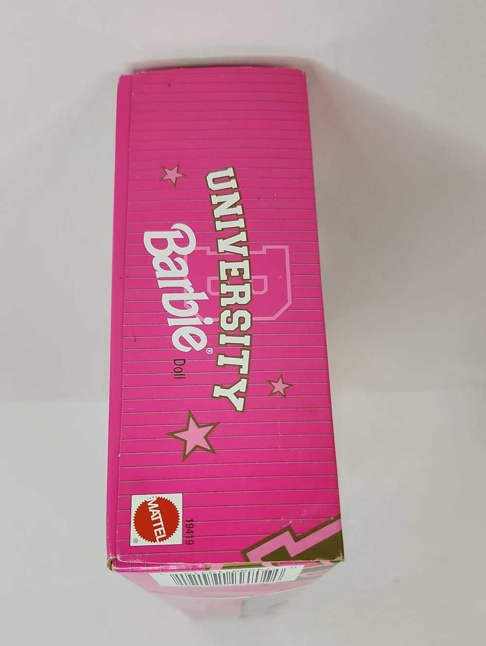 University Barbie Syracuse Cheerleader Doll Mattel Special Edition NRFB 1996 - Picture 10 of 10